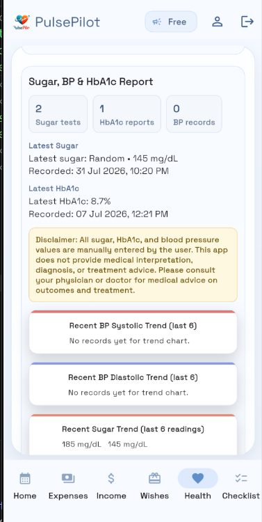 PulsePilot Notes