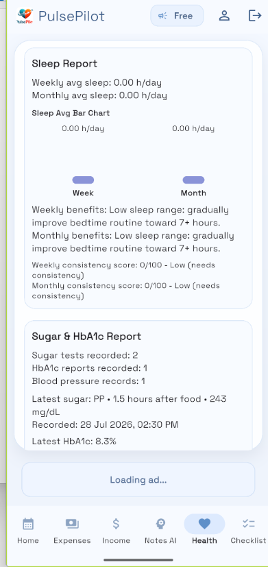 PulsePilot Hydration Monitor