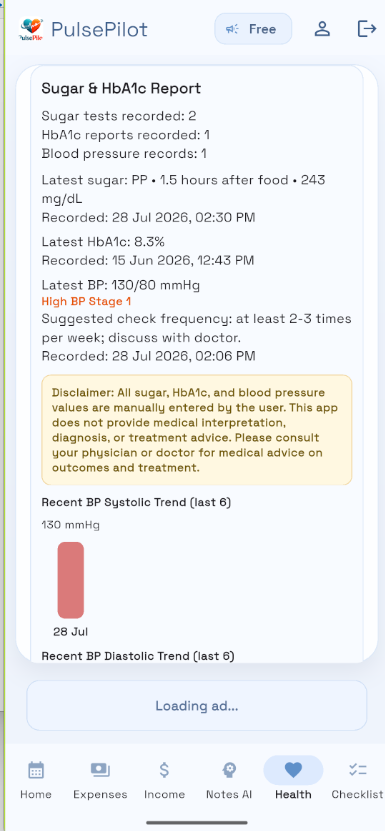 PulsePilot Notes